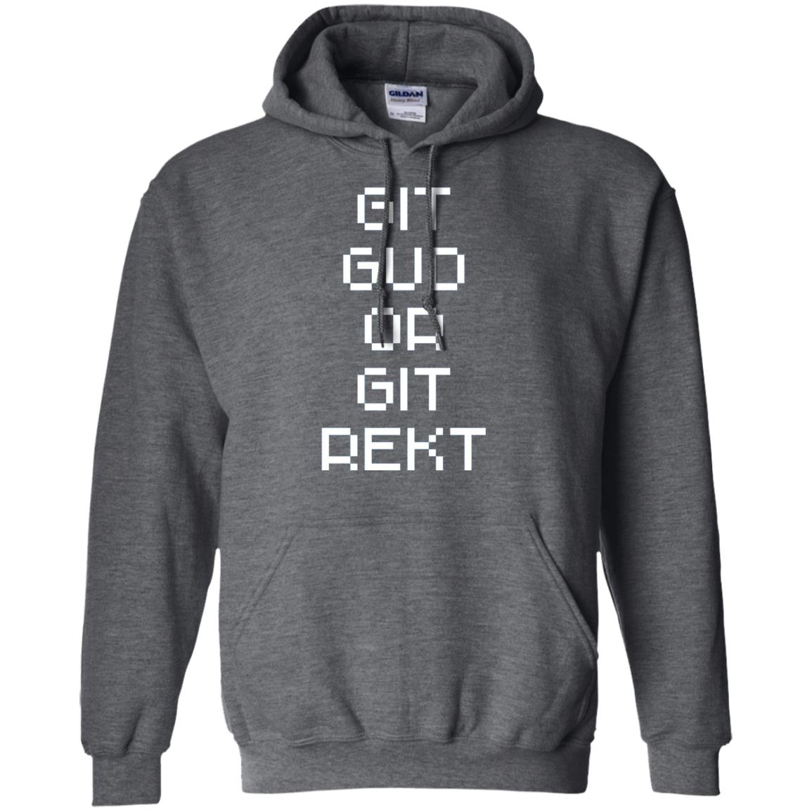 Video Game T-shirt Git Gud Or Git Rekt Dark Heather