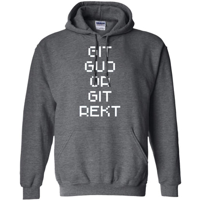 Video Game T-shirt Git Gud Or Git Rekt Dark Heather