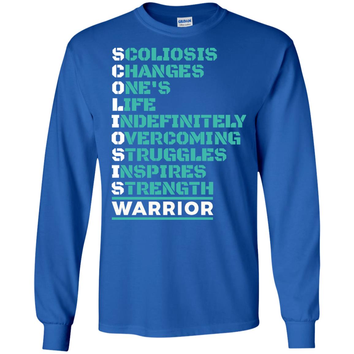 Changes One_s Life Indefinitely Overcoming Struggles Inspires Strength Coliosis Warrior Royal