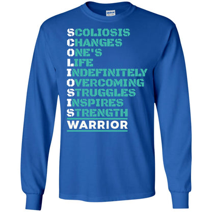 Changes One_s Life Indefinitely Overcoming Struggles Inspires Strength Coliosis Warrior Royal