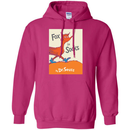 Dr. Seuss Fox In Socks Book Lover T-shirt Heliconia