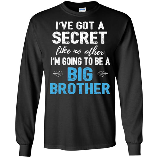 Brother Announcement T-shirt I_ve Got A Secret Like No Other Black