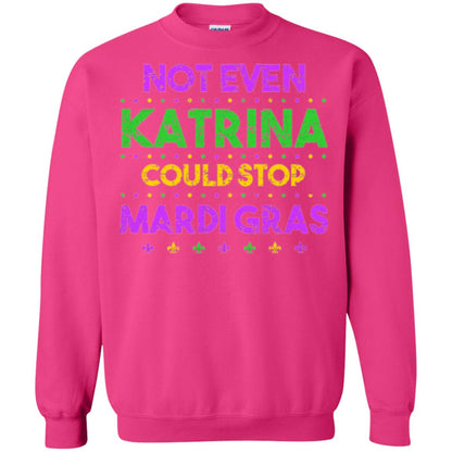 Mardi Gras T-shirt Not Even Katrina Could Stop Mardi Gras Heliconia