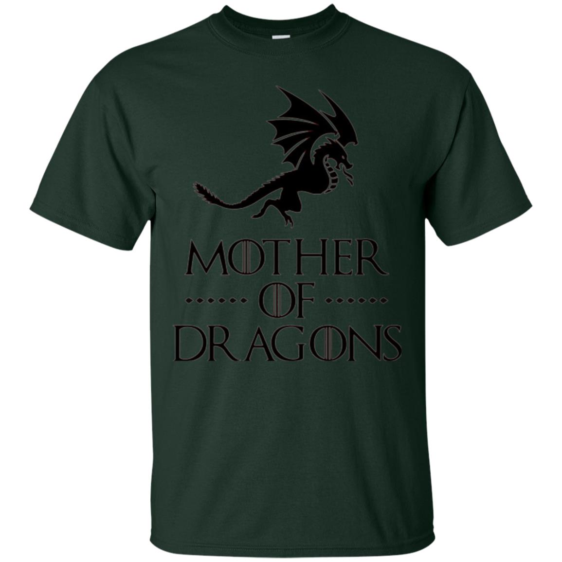 Mother Of Dragons T-shirt Forest Green