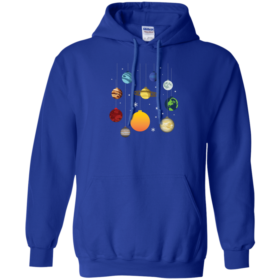 Christmas T-shirt Joy To Universe Christmas Royal