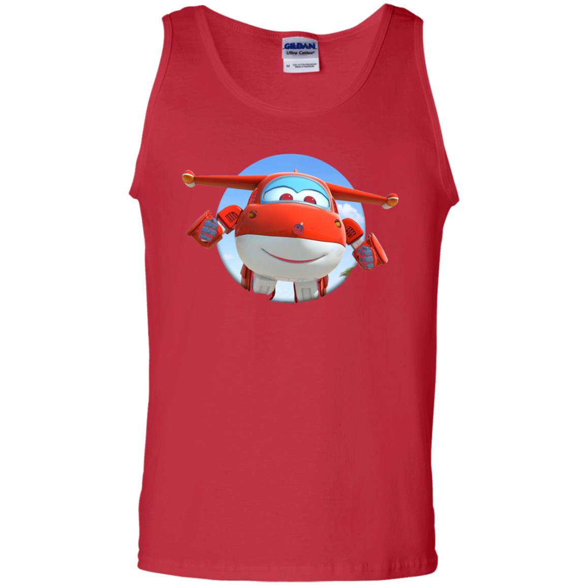 Super Wings Jett Movie Lover T-shirt Red