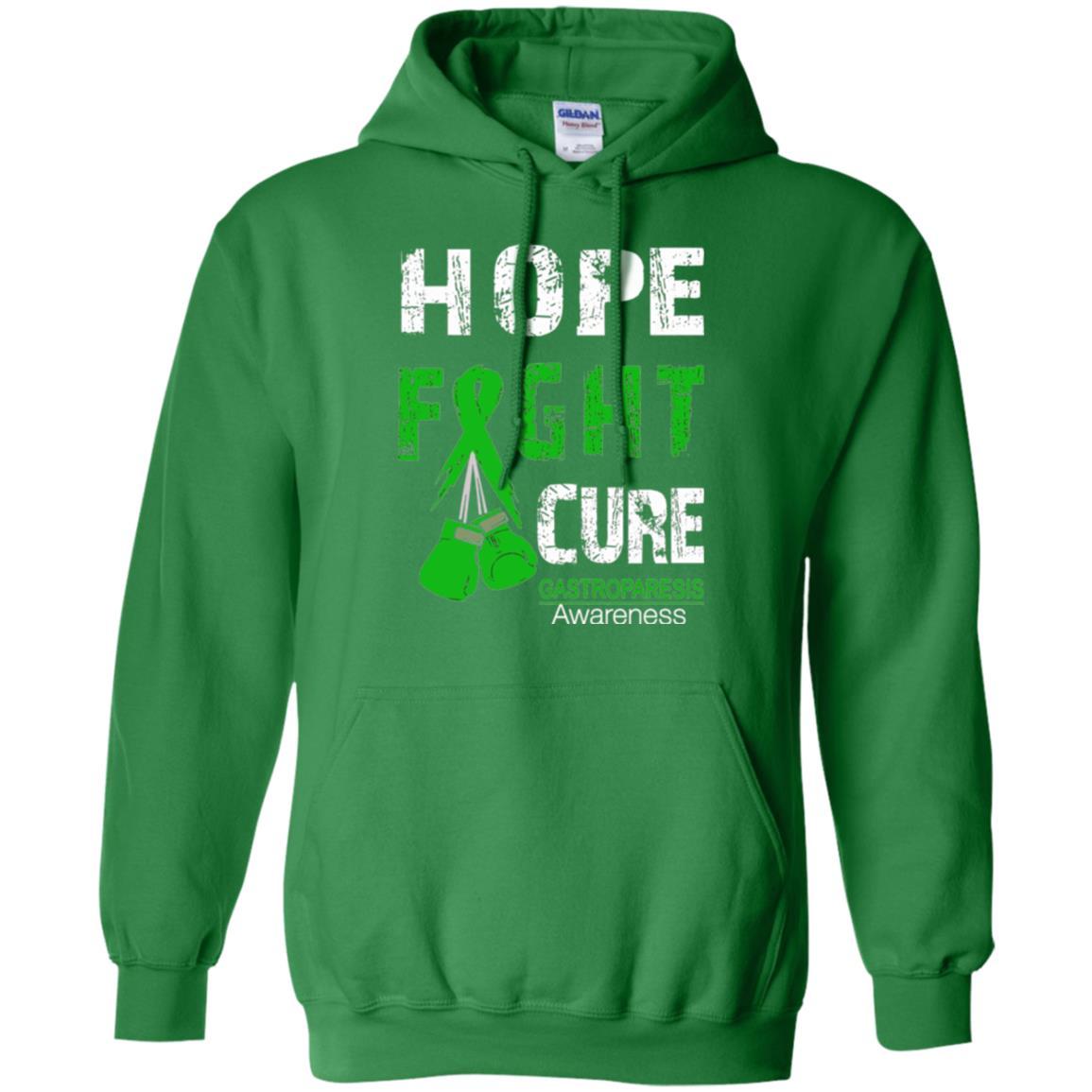 Gastroparesis Awareness T-shirt Hope Fight Cure Gastroparesis Awareness Irish Green