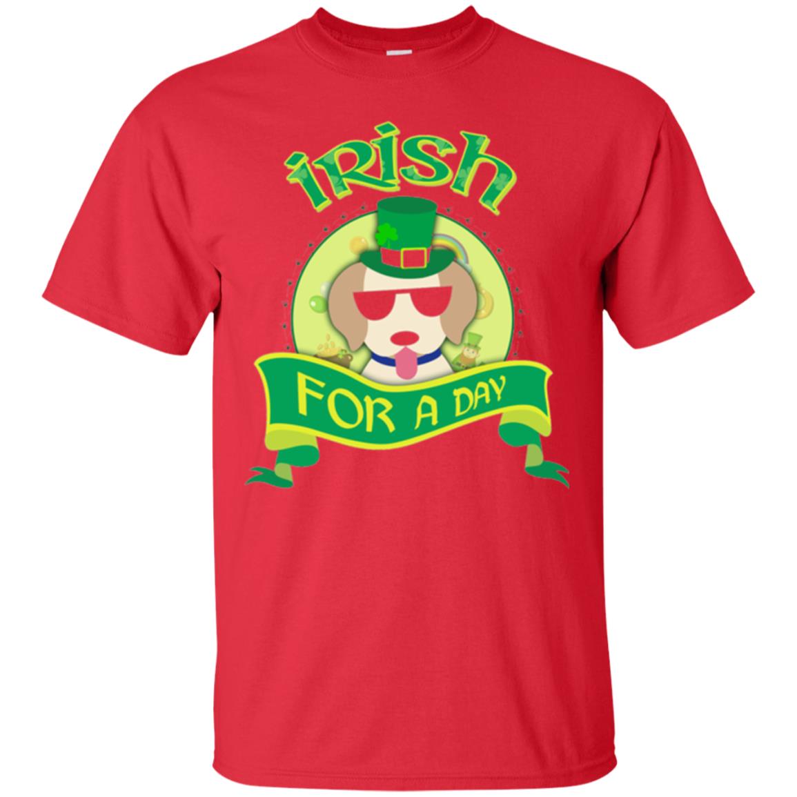 Saint Patrick_s Day 2018 T-shirt Amazing I_m Irish Labrador Red