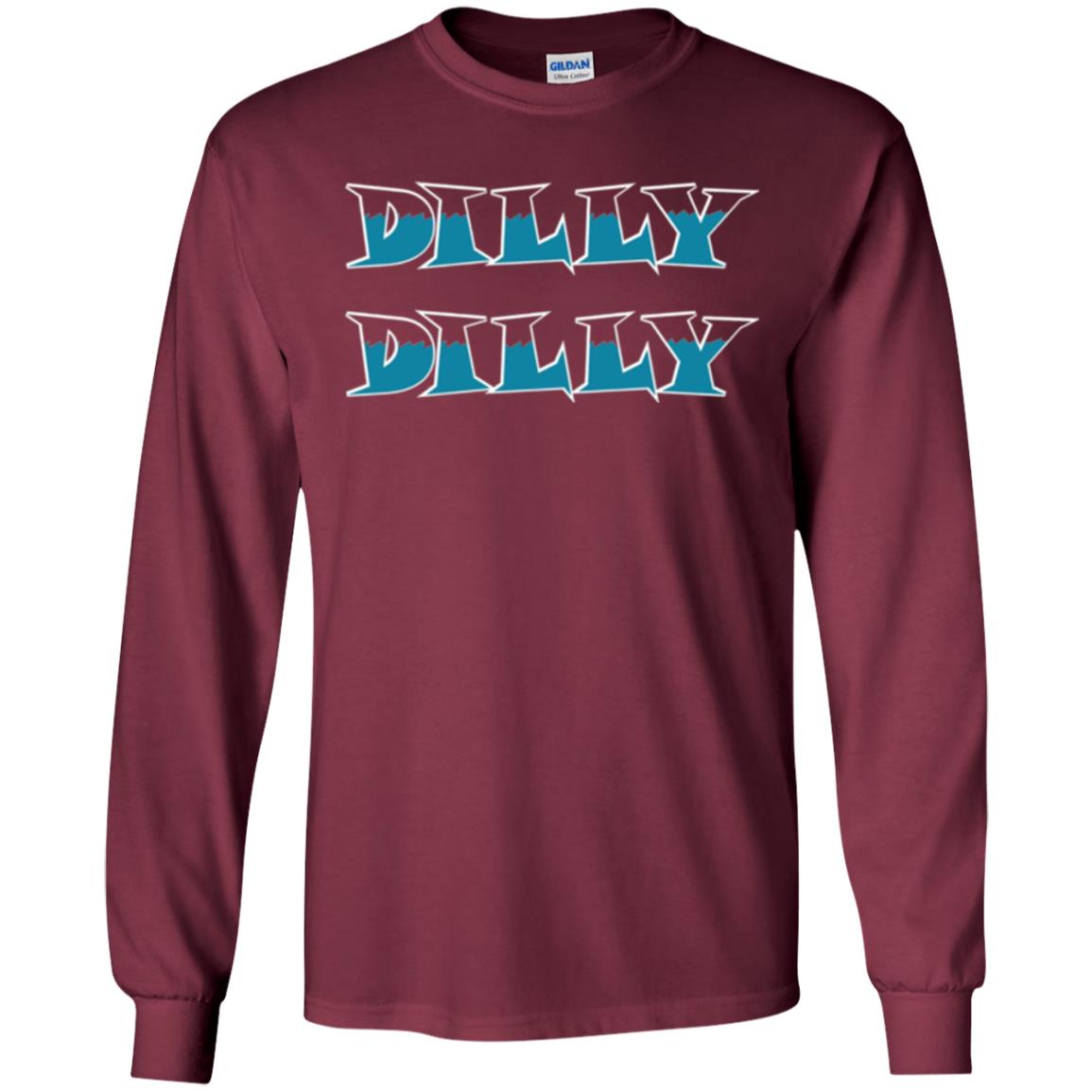 Christmas T-shirt Dilly Dilly Maroon