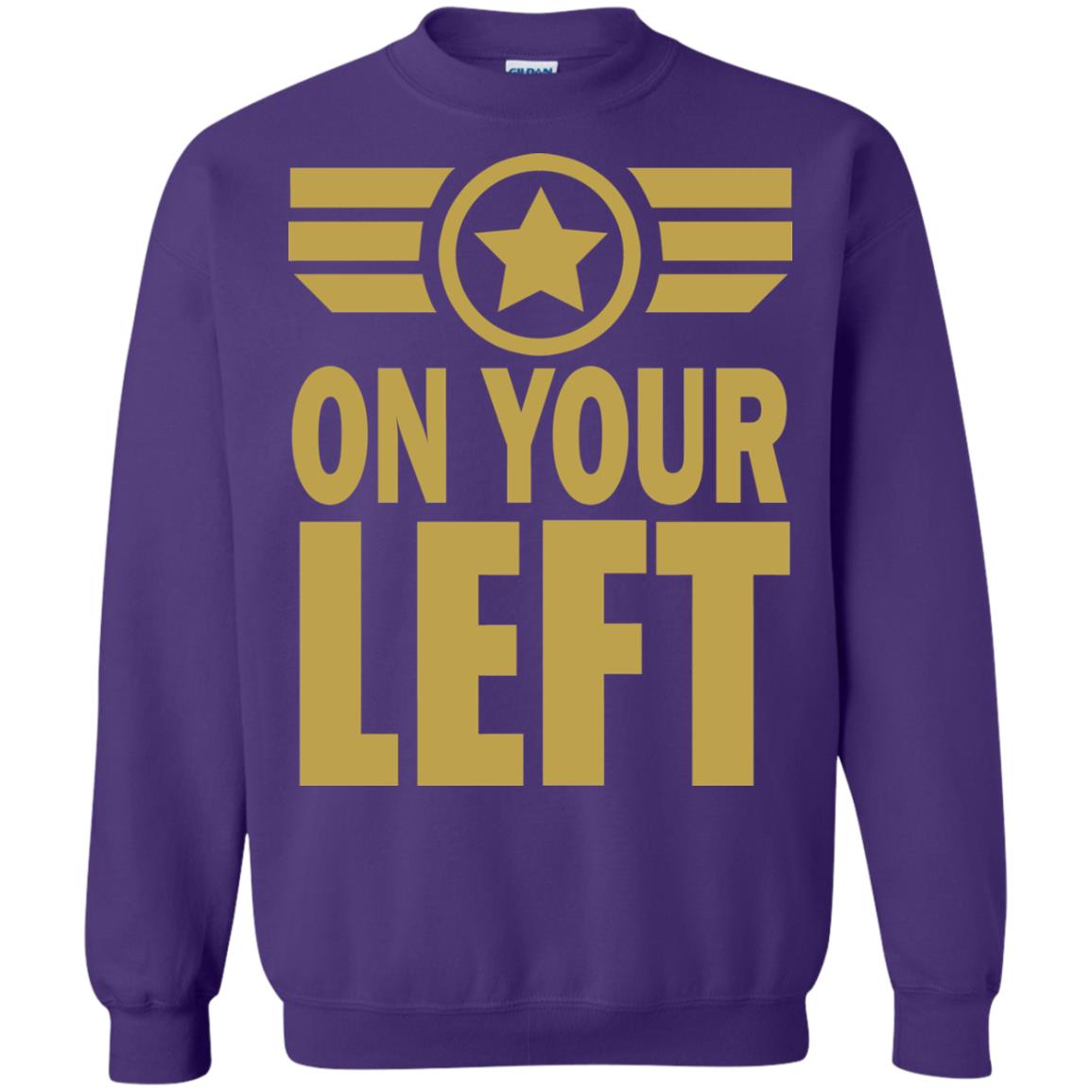 On Your Left Shirt Purple