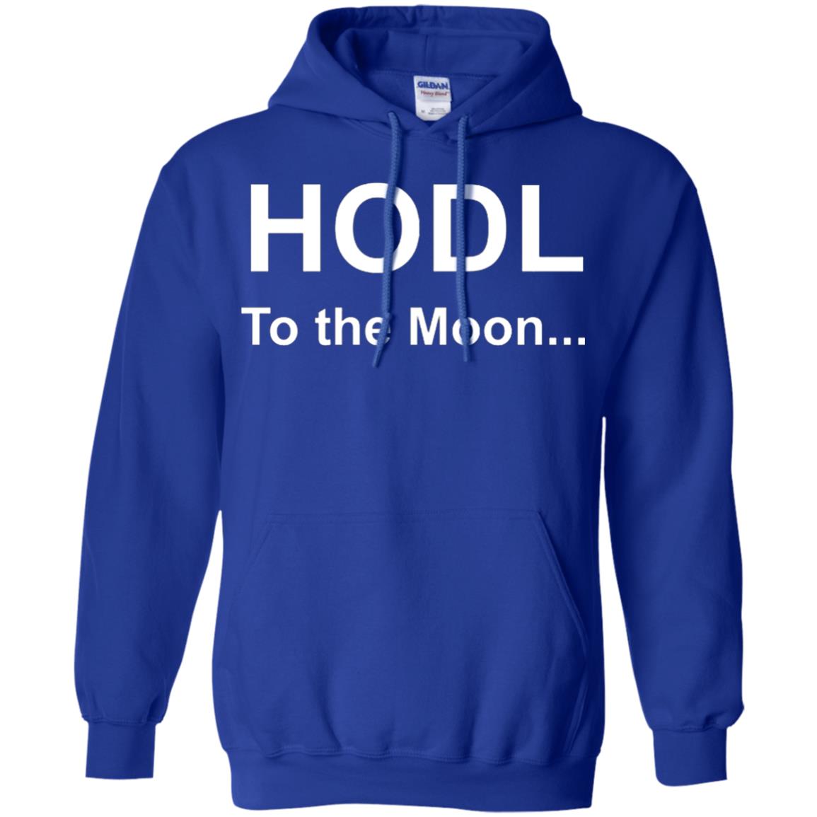 Bitcoin Cryptocurrency T-shirt Royal