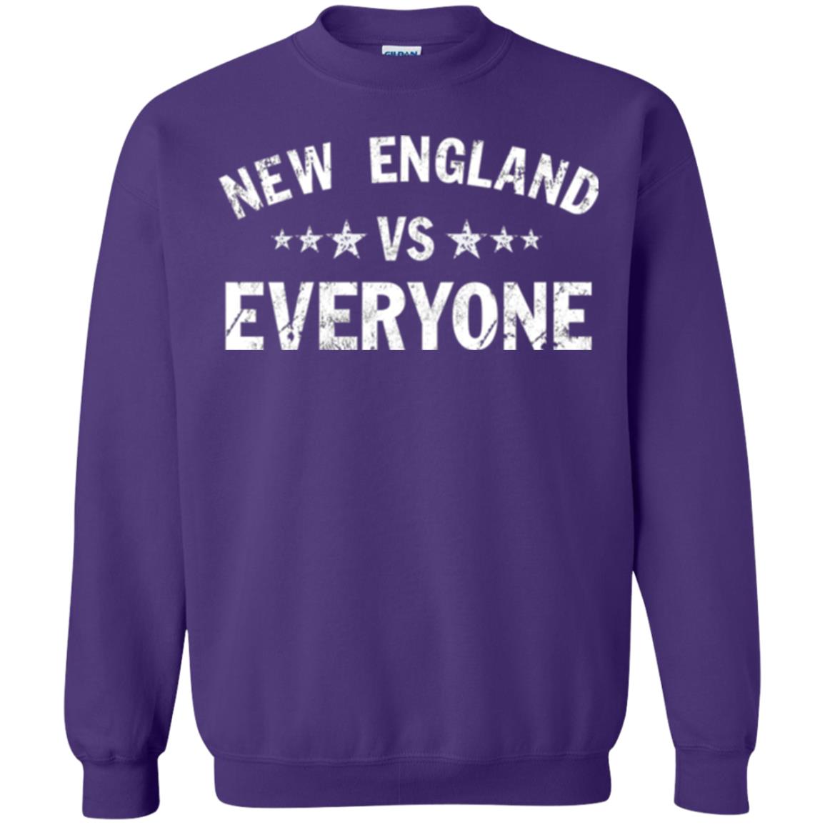New England Vs Everyone T- Shirt Purple