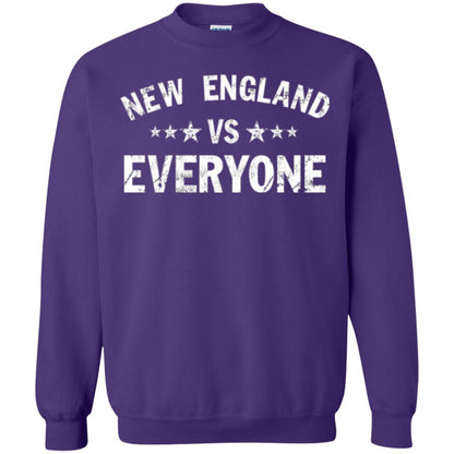 New England Vs Everyone T- Shirt Purple