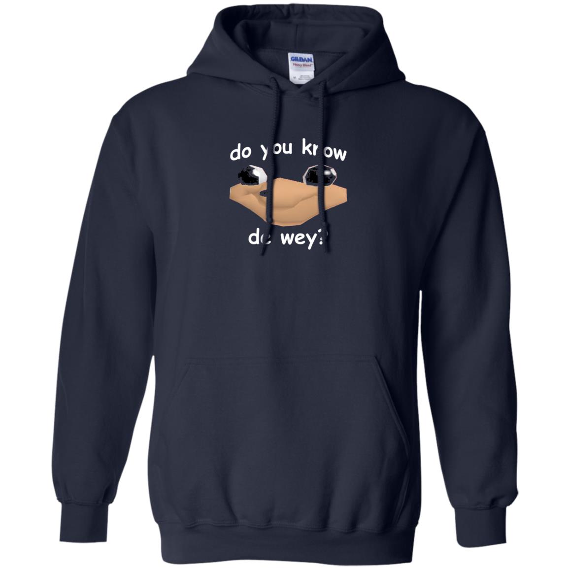 Ugandan Meme T-shirt Do You Know De Way Navy