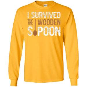 Spoon T-shirt I Survived The Wooden Spoon