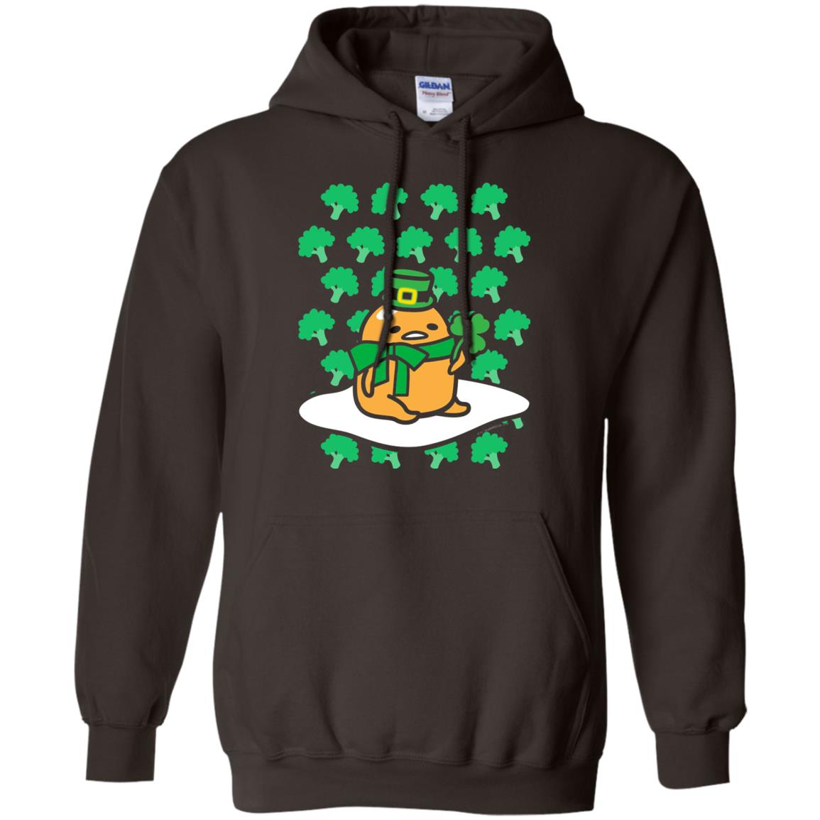St. Patrick_s Day T-shirt Clover Dark Chocolate