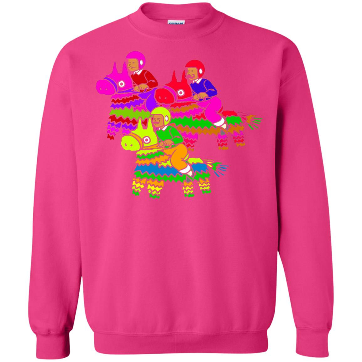 Cinco De Derby Pinata Jockeys Horse Race T-shirt Heliconia