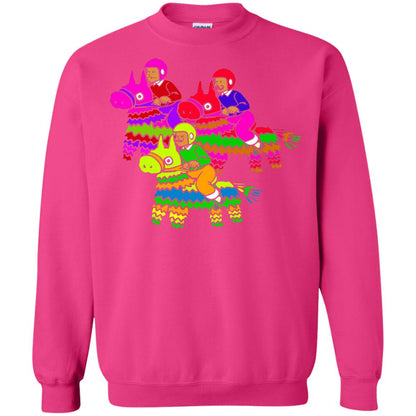 Cinco De Derby Pinata Jockeys Horse Race T-shirt Heliconia