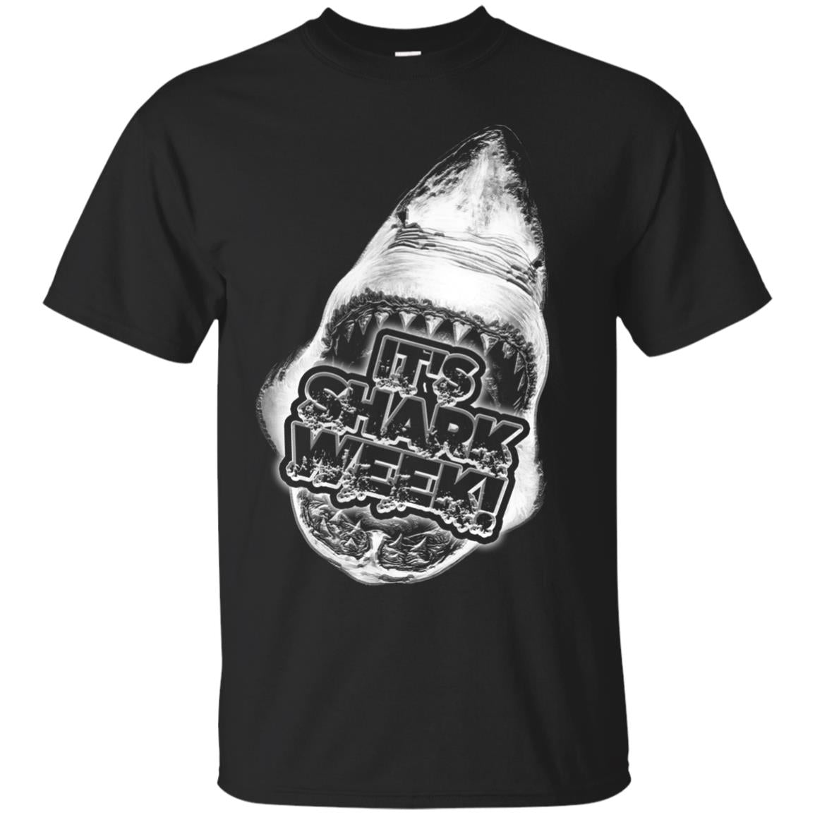 Every Day Of Shark Week T-shirt 2018 Black