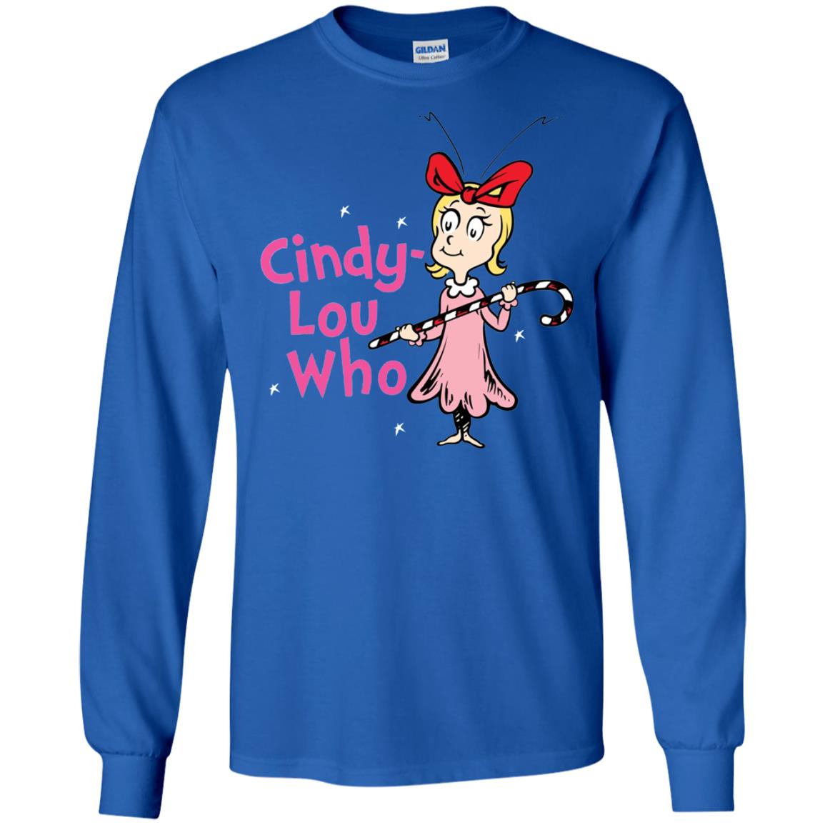 Dr. Seuss Cindy-lou Who T-shirt Royal