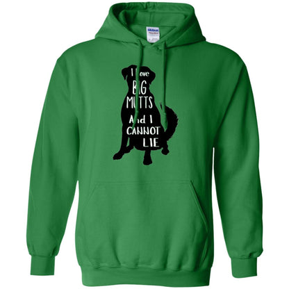 Dog Lovers T-shirt I Love Big Mutts And I Don_t Lie Irish Green
