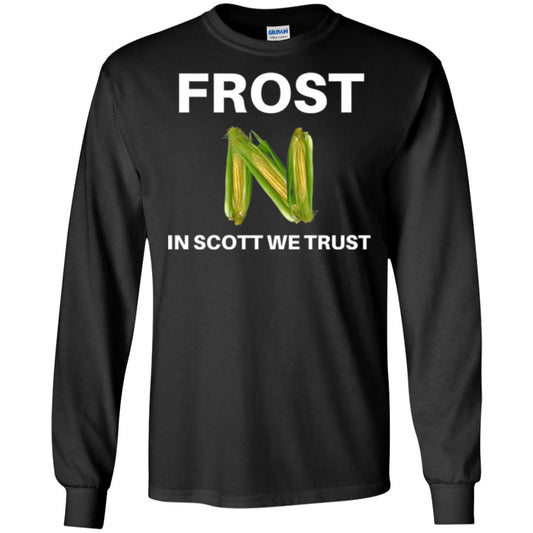 Frost Scott We Trust Nebraska Football Coach T-shirt Black