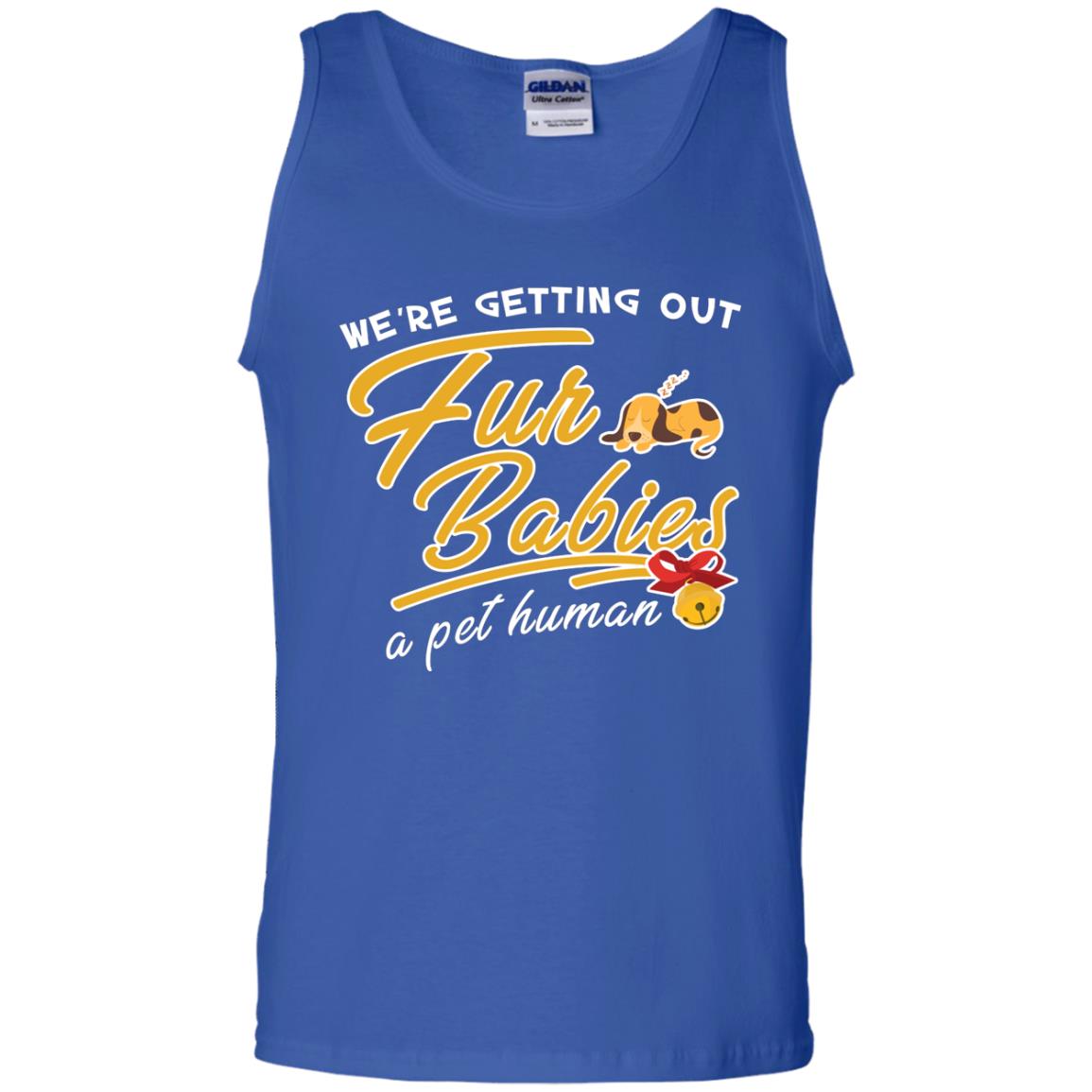 We're Getting Out Fur Babies A Pet Human Pregnancy Announcement Shirt Royal