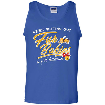 We're Getting Out Fur Babies A Pet Human Pregnancy Announcement Shirt Royal