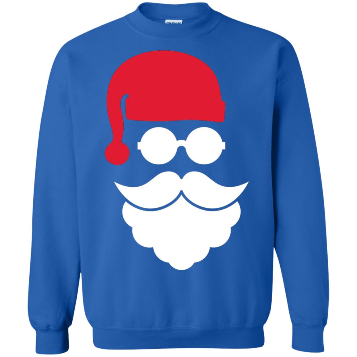 Christmas Shirt Santa Claus Face Royal