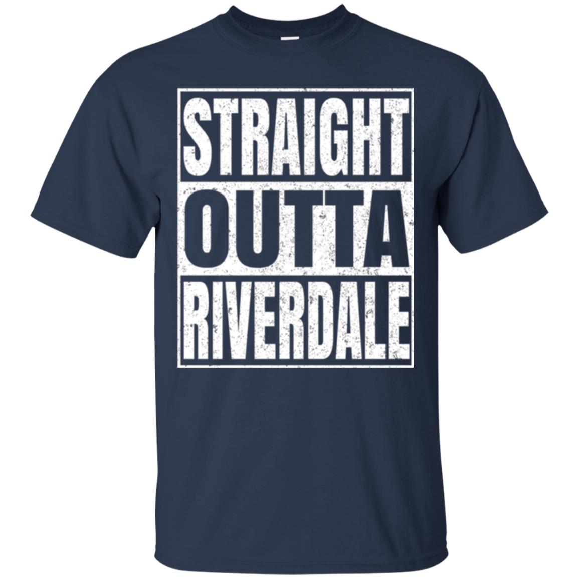 United States T-shirt Straight Outta Riverdale Navy