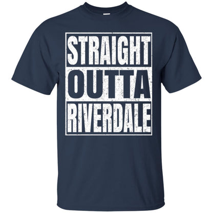 United States T-shirt Straight Outta Riverdale Navy