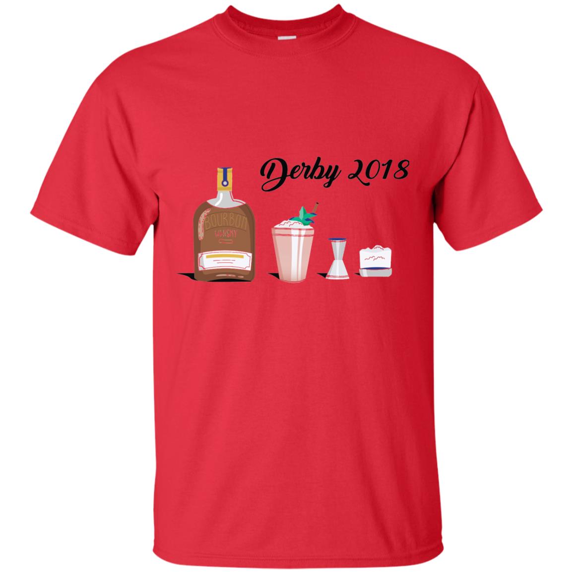 Kentucky Horse Racing Derby Day 2018 Mint Julep Shirt Red