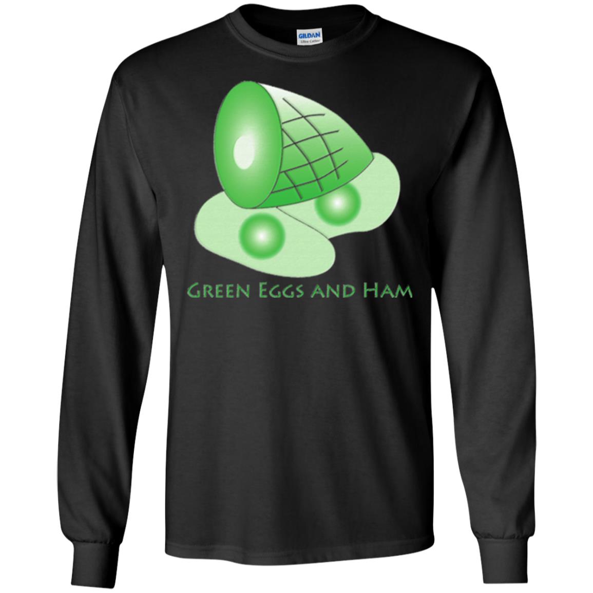 Green Eggs And Ham T-shirt Black