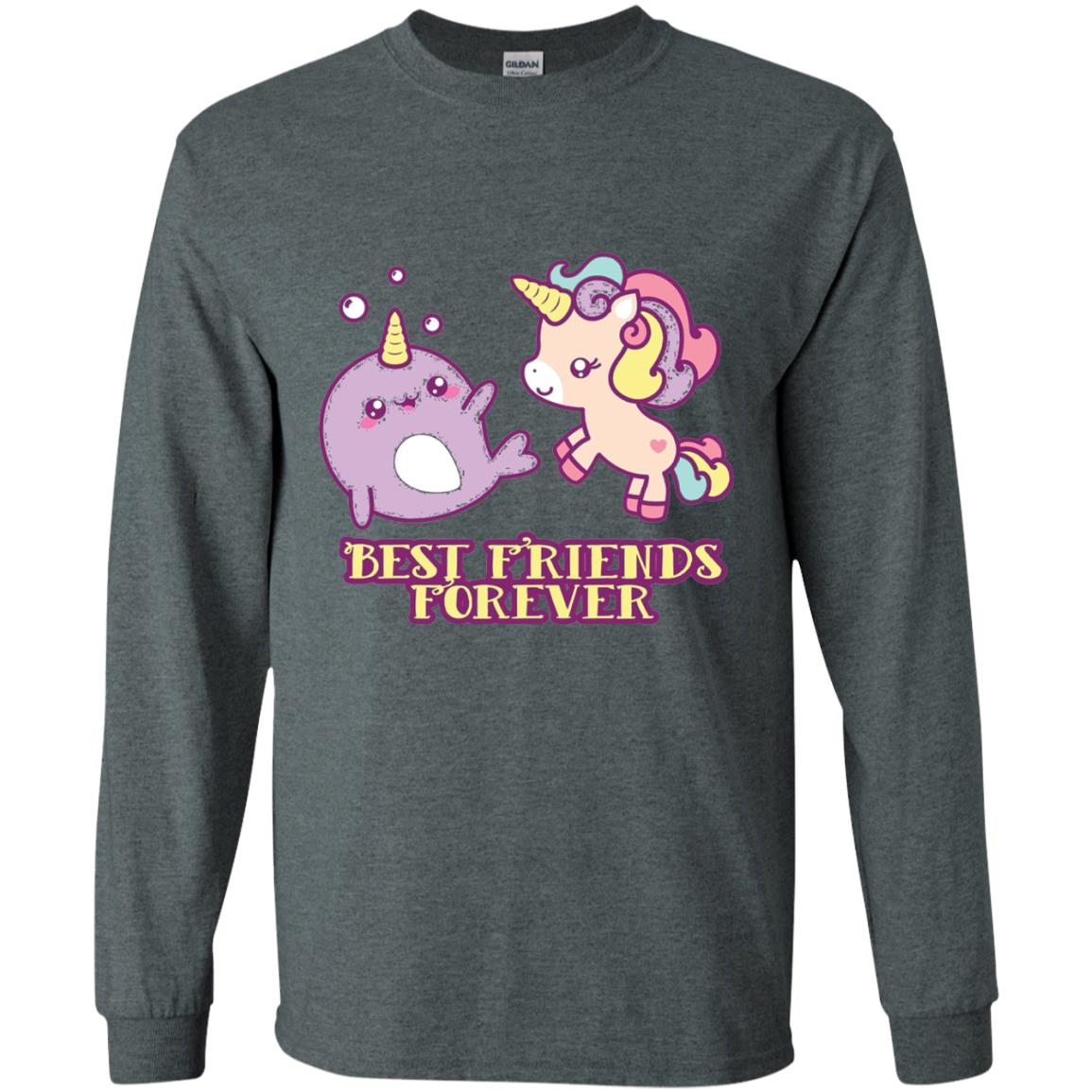 Cute Kawaii T-shirt Bff Best Friends Forever Dark Heather