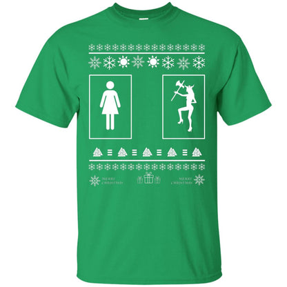 Your Wife And My Wife Valhalla Ugly Christmas Gift Shirt For Husband Irish Green