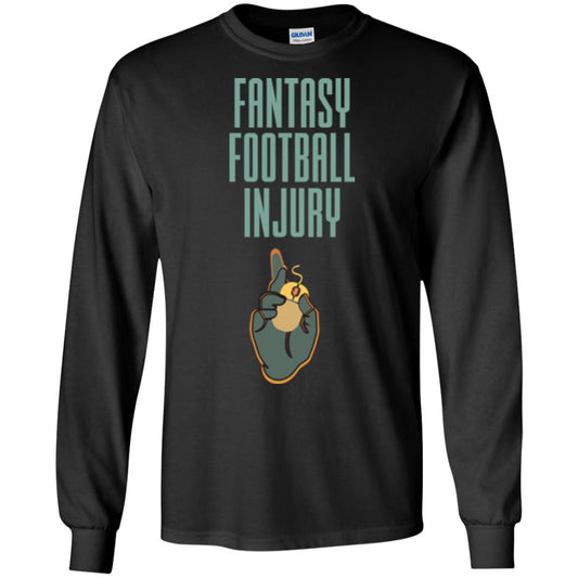 Gamer T-shirt Fantasy Football Injury Black