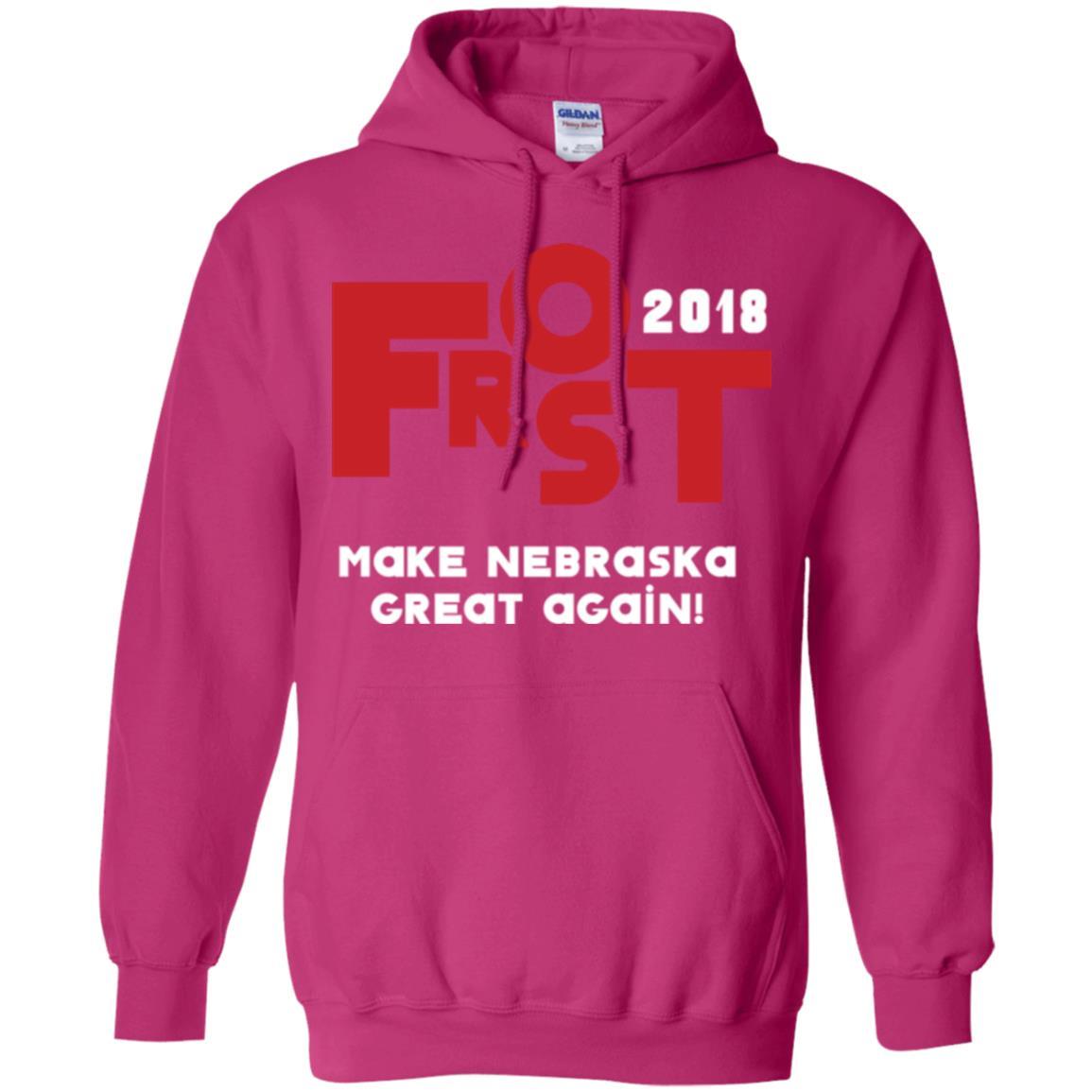 Frost 2018 Make Nebraska Great Again T-shirt Heliconia