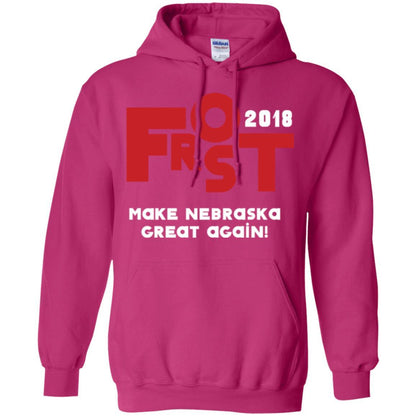 Frost 2018 Make Nebraska Great Again T-shirt Heliconia