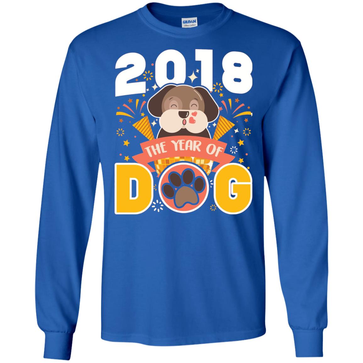 Funny Chinese New Year T-shirt 2018 The Year Of Dog Royal