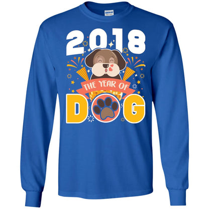 Funny Chinese New Year T-shirt 2018 The Year Of Dog Royal