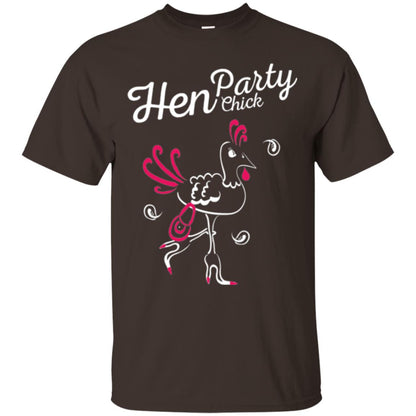 Hen Party Girly Hen Night T-shirt Dark Chocolate
