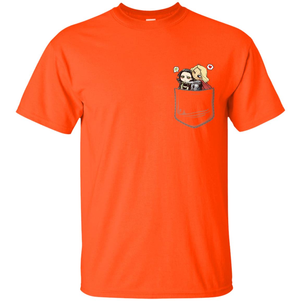 Thornloki In Pocket Movie Shirt Orange