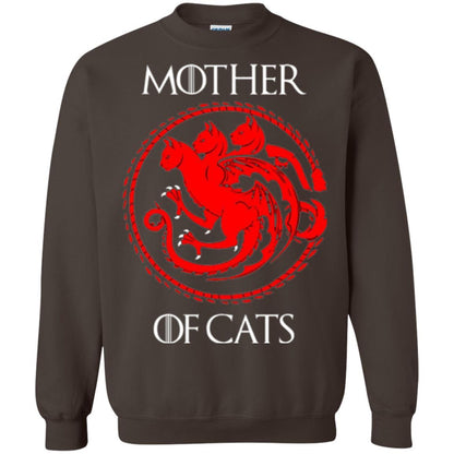 Cat Lover T-shirt Mother Of Cats Hot Dark Chocolate