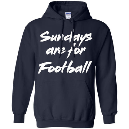 Football Lover T-shirt Sundays Are For Football Navy