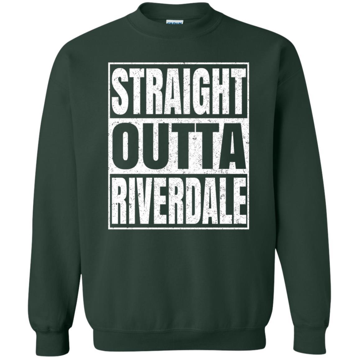 United States T-Shirt Straight Outta Riverdale Forest Green