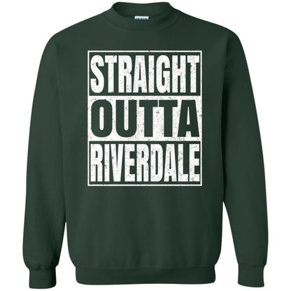 United States T-Shirt Straight Outta Riverdale Forest Green