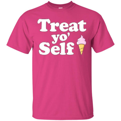 Treat Yo_ Self Ice Cream T-shirt Heliconia