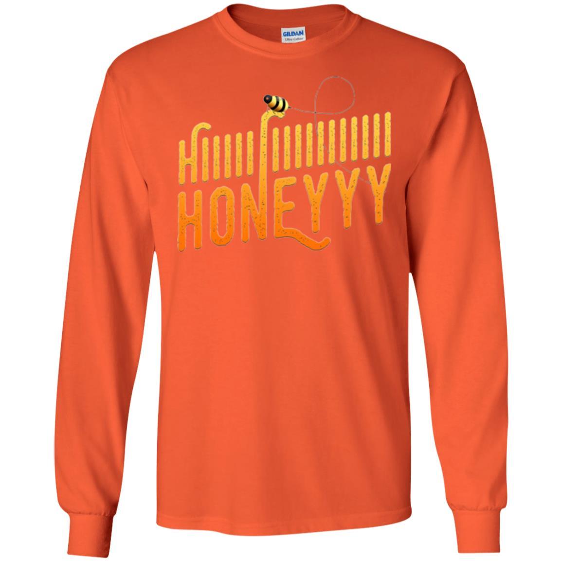 Bee T-shirt Hi Honey T-shirt Orange