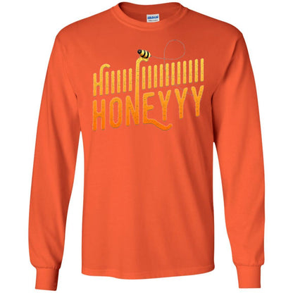 Bee T-shirt Hi Honey T-shirt Orange