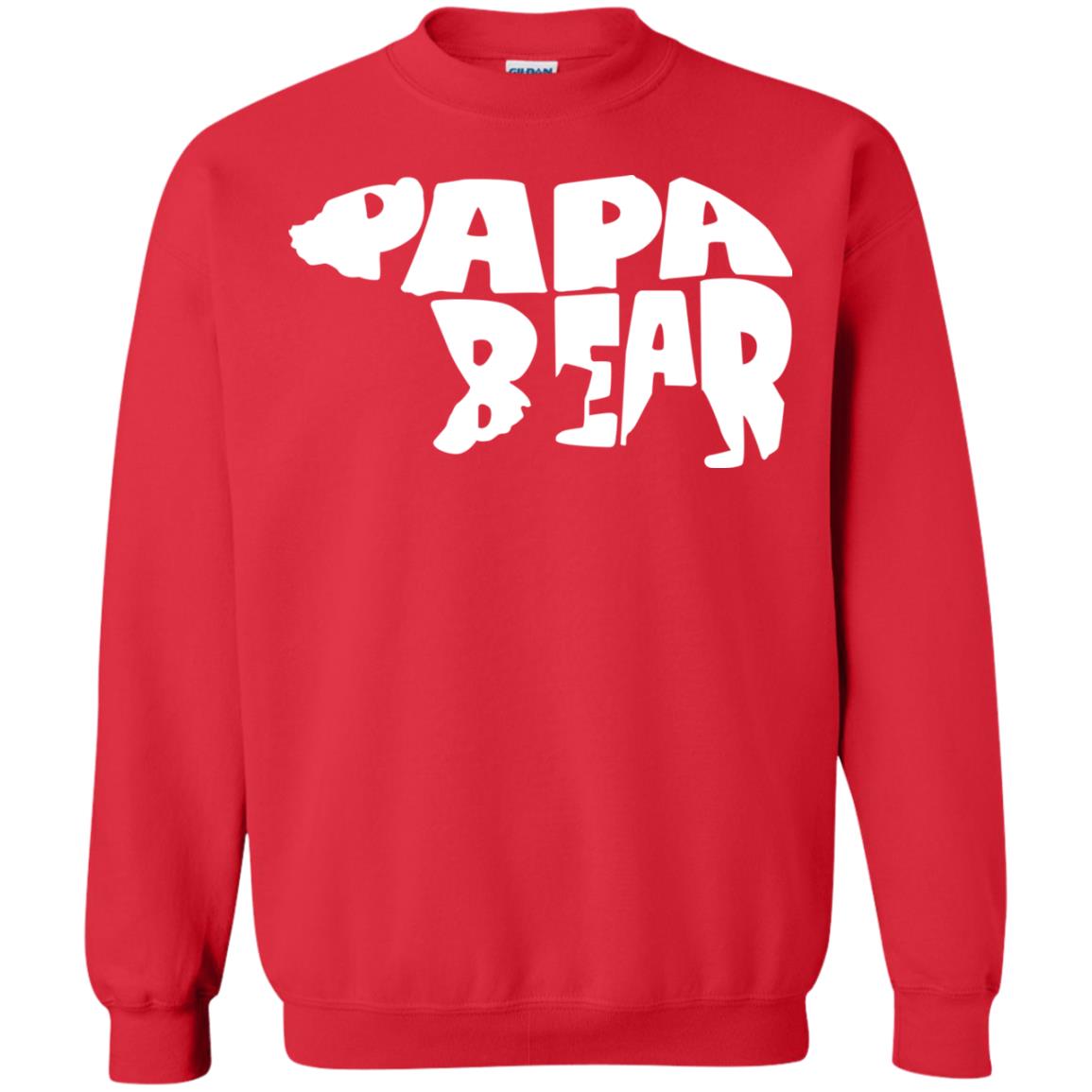 Bear Papa Shirt Red